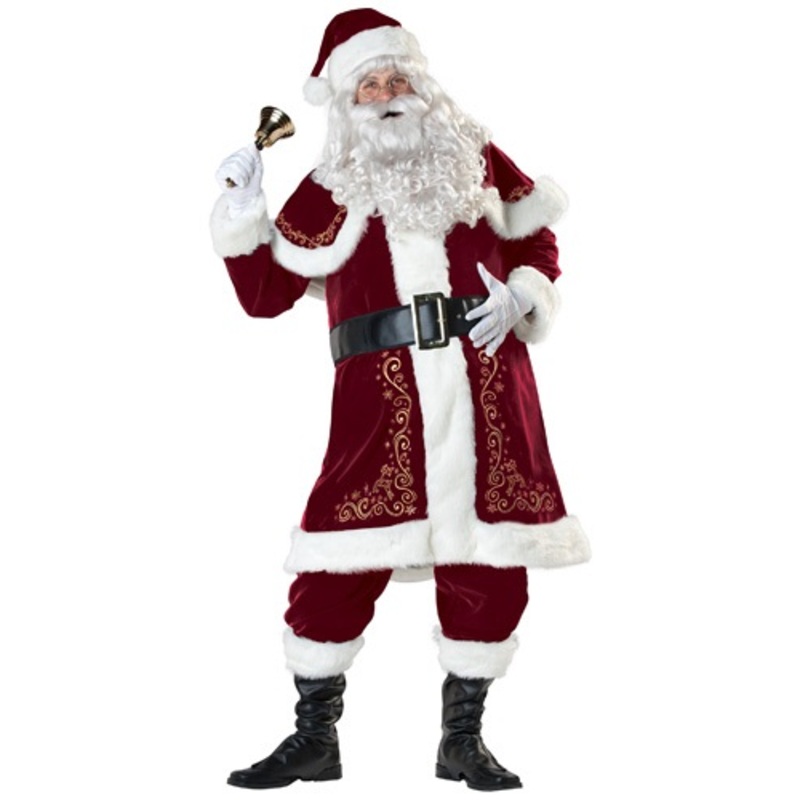 Jolly Ole St. Nick Santa Costume Medium