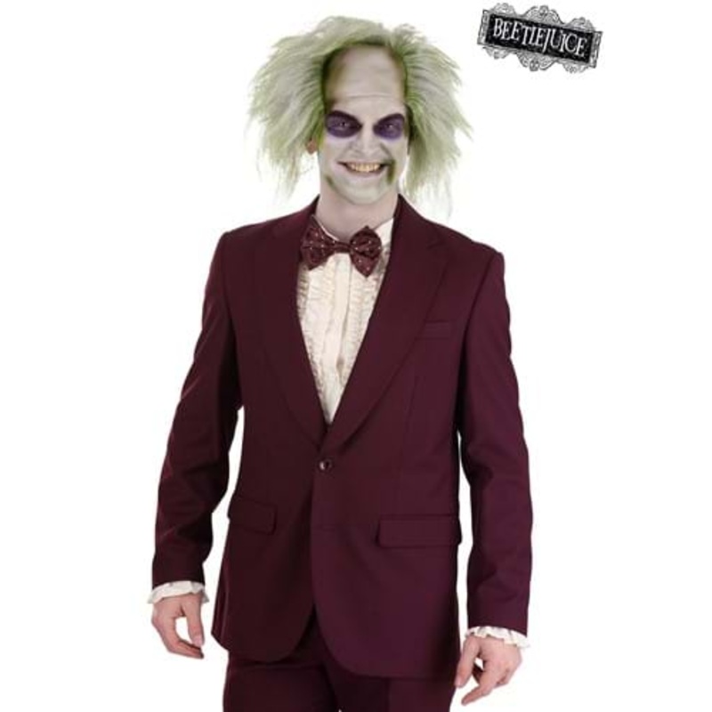 Men's Beetlejuice Wedding Suit Blazer 34R