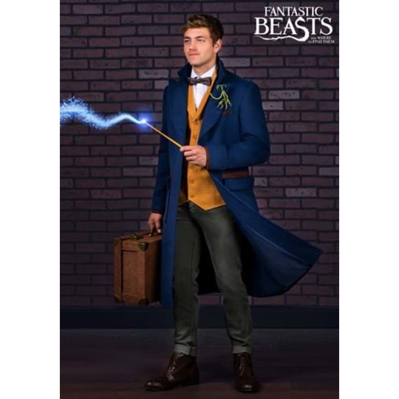 Men's Fantastic Beasts Newt Scamander Costume Jacket Medium