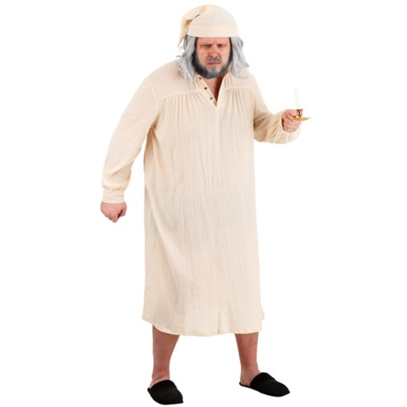 Men's Plus Size Humbug Nightgown Costume 2X