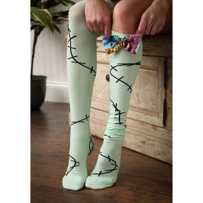 Nightmare Before Christmas Sally Women's Over The Knee Socks Standard