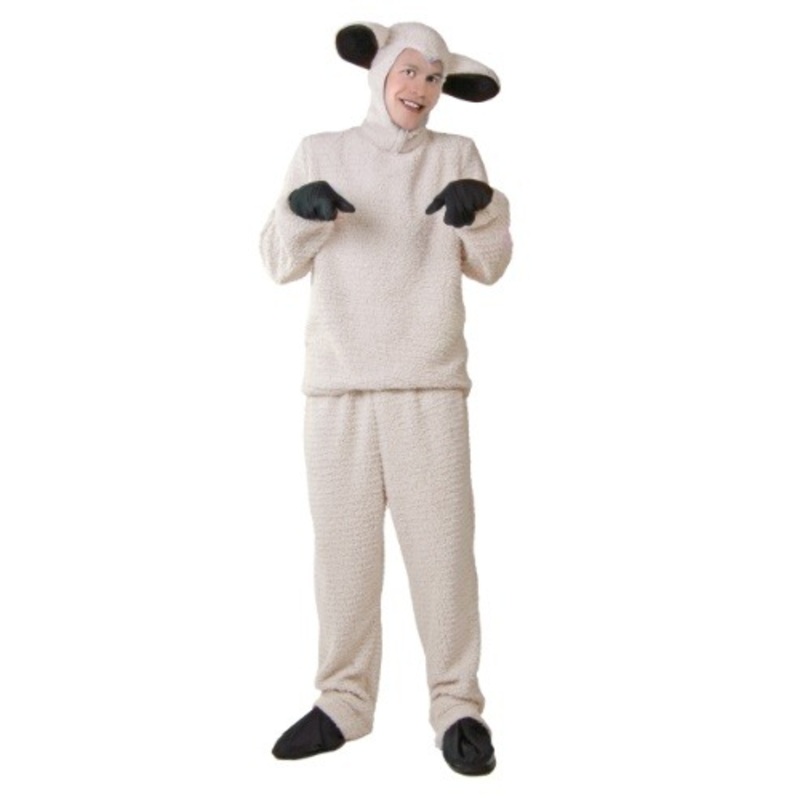 Plus Size Sheep Costume 3X