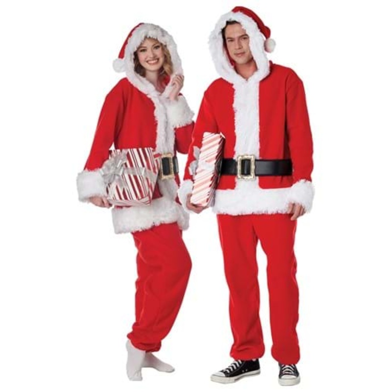 Santa's Red Jumpsuit for Adults X-Small