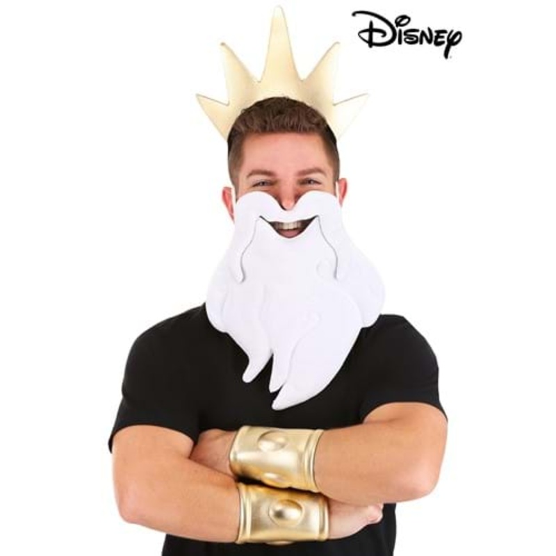 The Little Mermaid: King Triton Costume Accessory Kits Standard