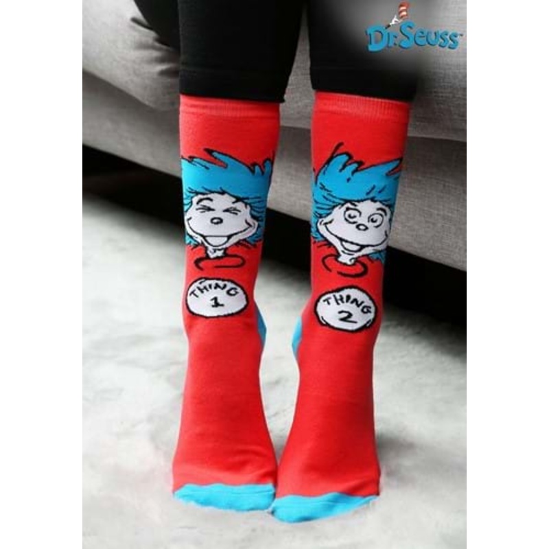 Thing 1 & Thing 2 Crew Socks Standard
