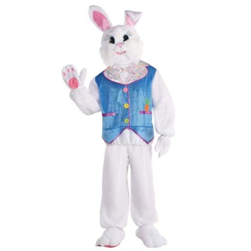 Adult Hop into Spring Seasonal Easter Bunny Costume Standard