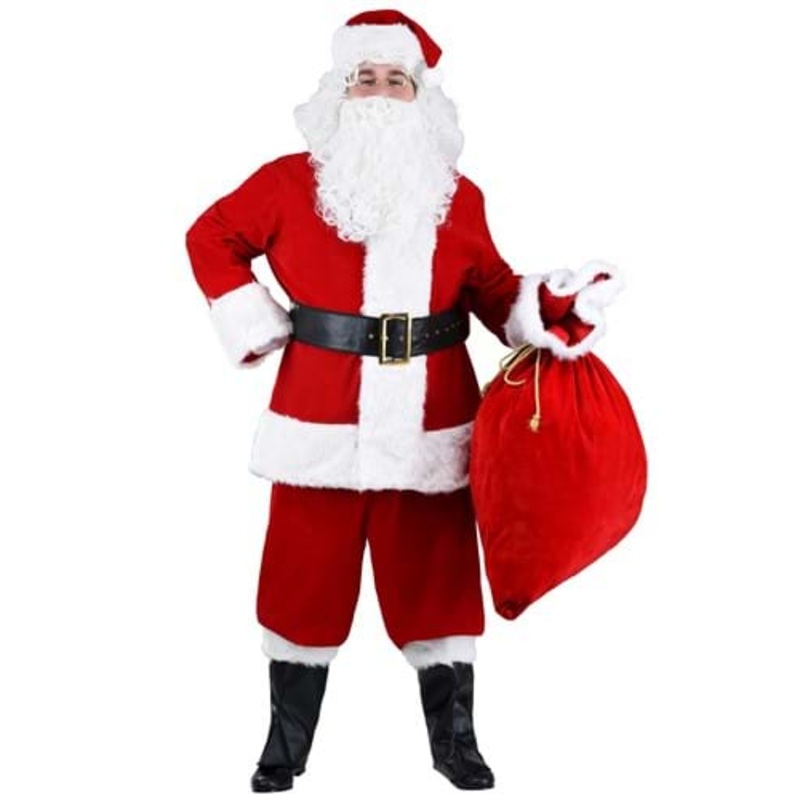 Adult Plus Size Premiere Santa Suit Costume 2X