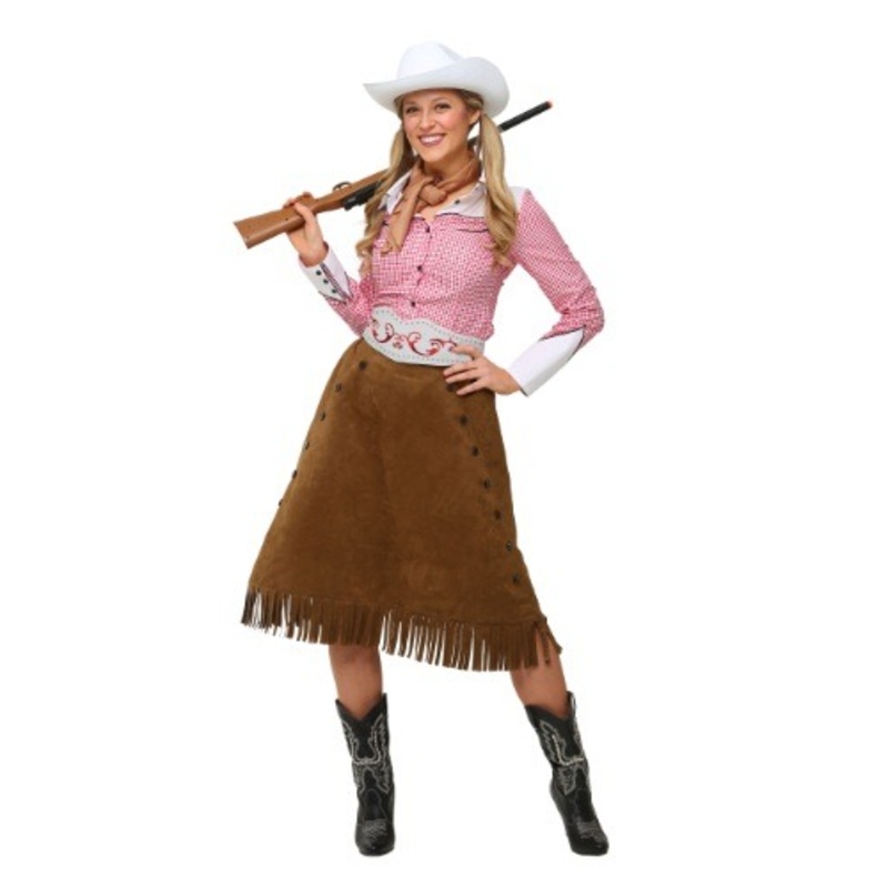 Adult Rodeo Cowgirl Costume Large