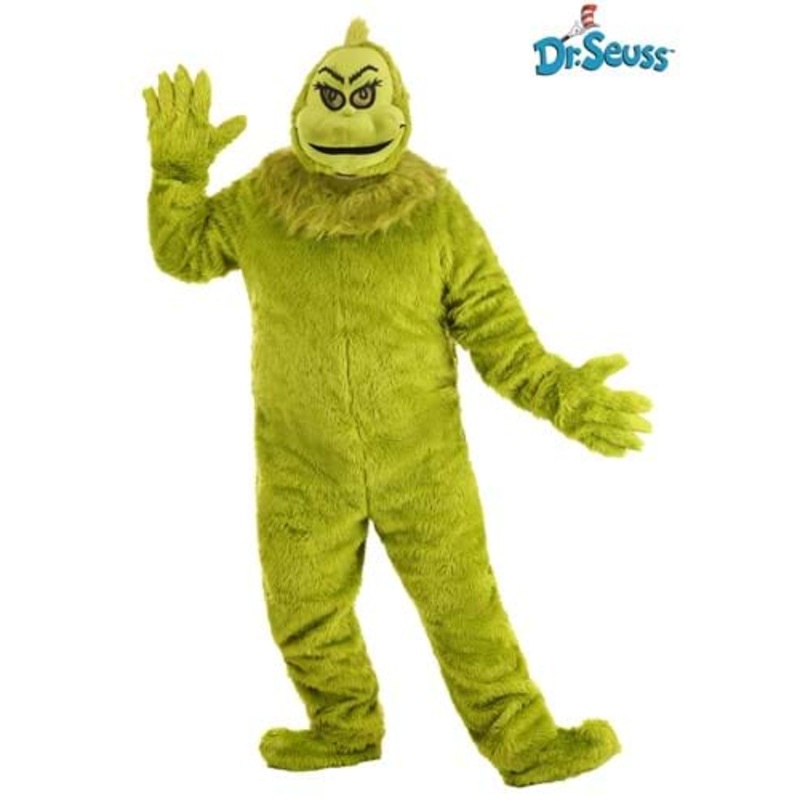 Adult The Grinch Plus Size Premium Costume 2X