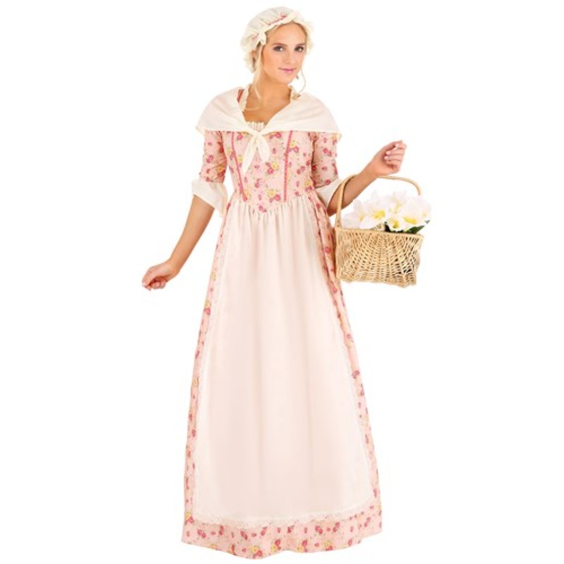 Colonial Dress Costume for Women Medium