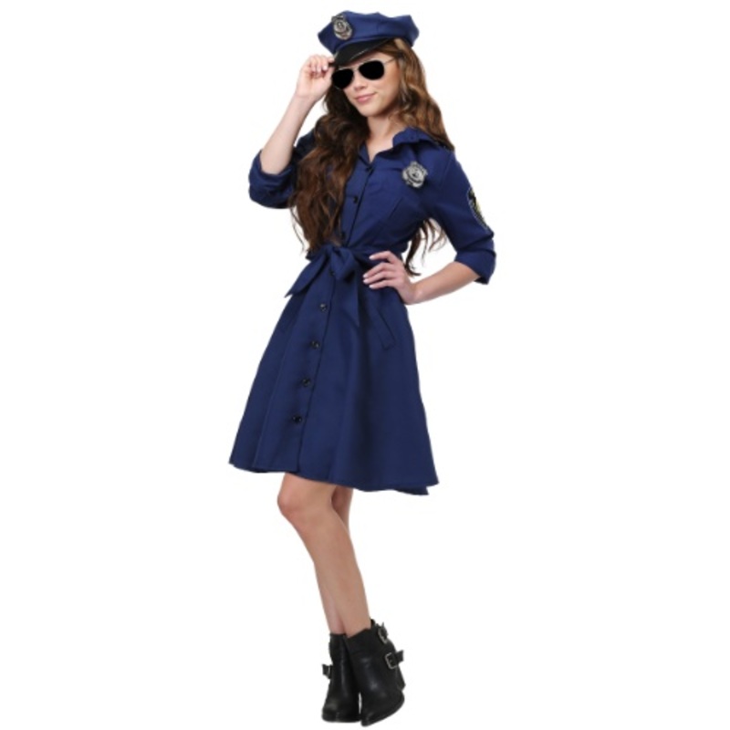 Flirty Cop Women's Costume Medium