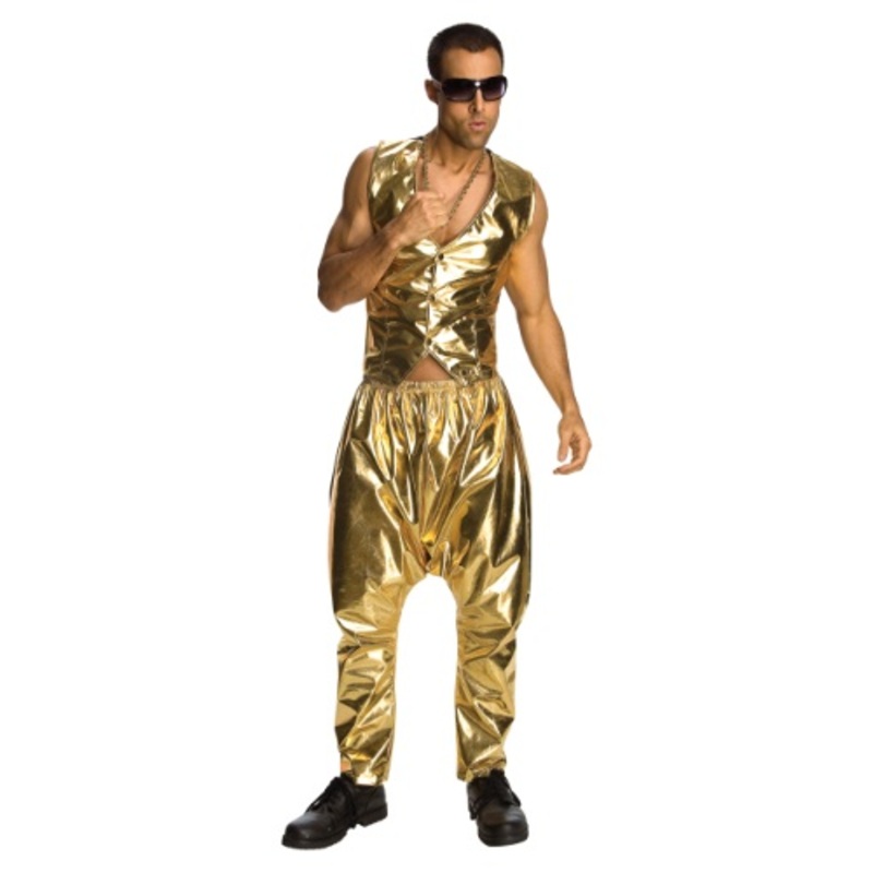 Gold MC Hammer Pants for Men Standard