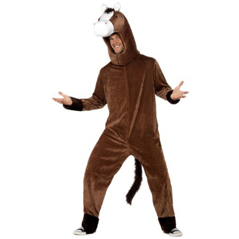 Horse Jumpsuit Costume for Adults Standard