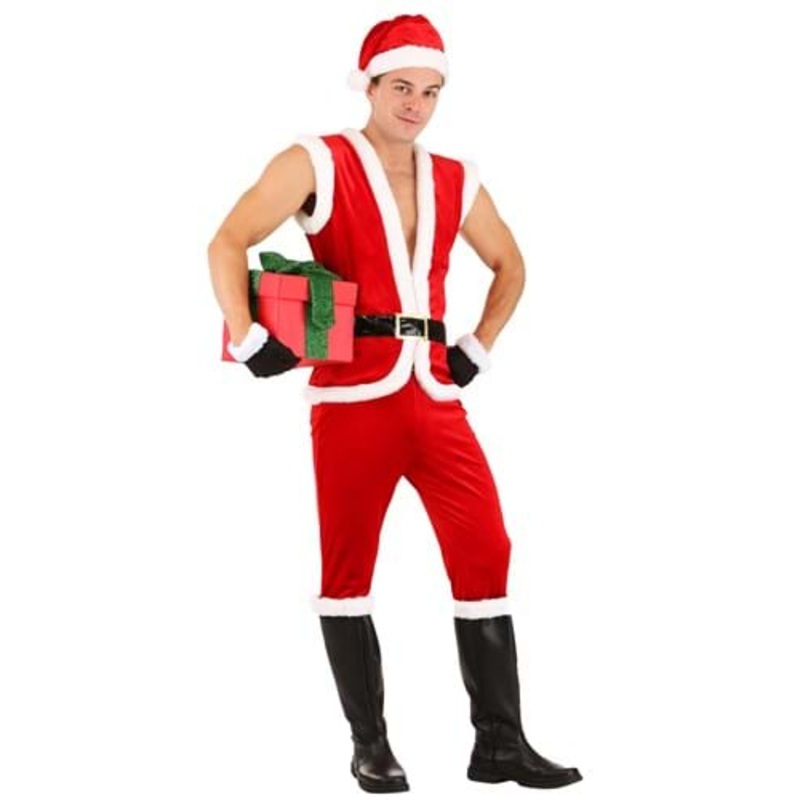 Men's Costume-Sexy Santa Claus X-Small