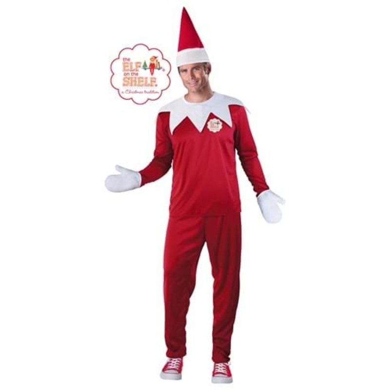 Men's Elf on the Shelf Costume X-Small