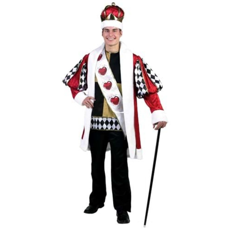 Plus Size Deluxe King of Hearts Costume 2X - $109.99Only 1 left!