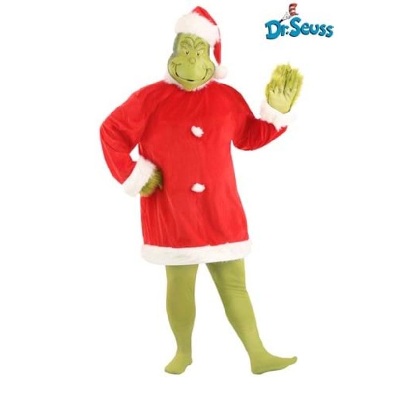 Plus Size Grinch Costume 2X
