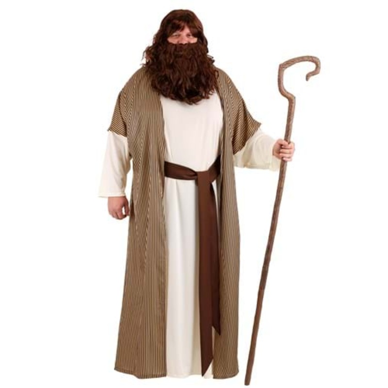 Plus Size Nativity Joseph Costume for Mens 2X