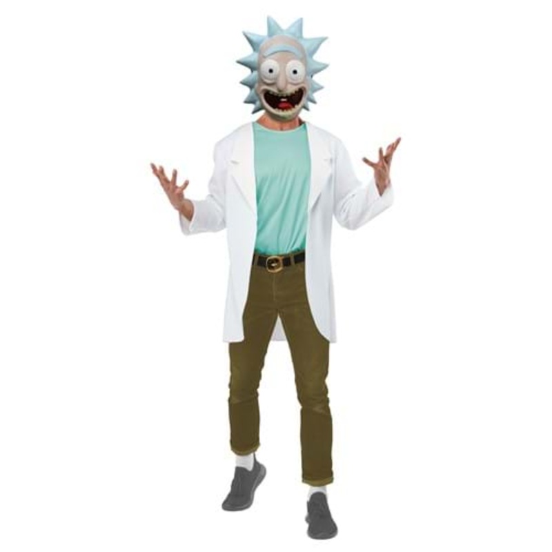 Rick and Morty Rick Costume for Adults Medium