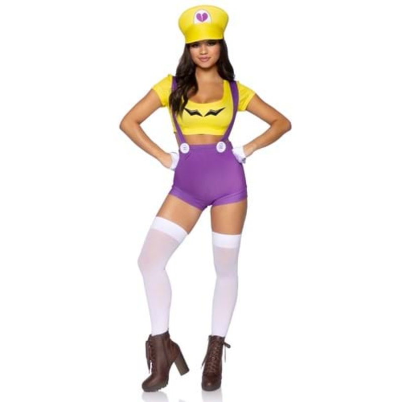 Sexy Gamer Villain Babe Costume for Women Medium