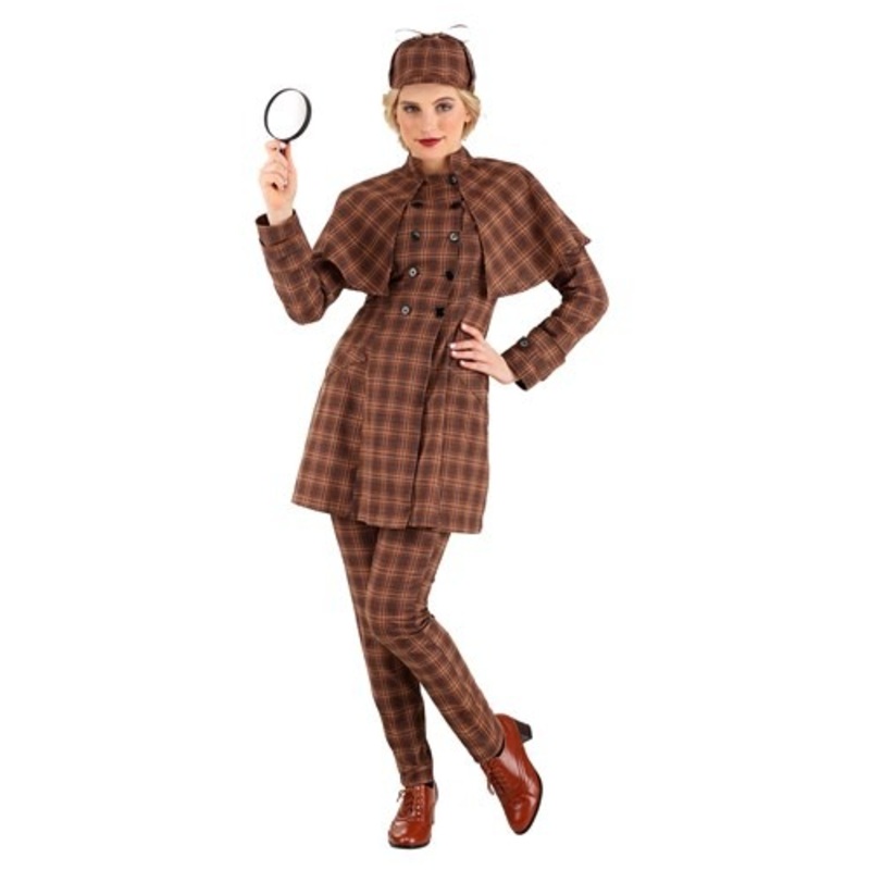 Sherlock Holmes Costume for Women Medium