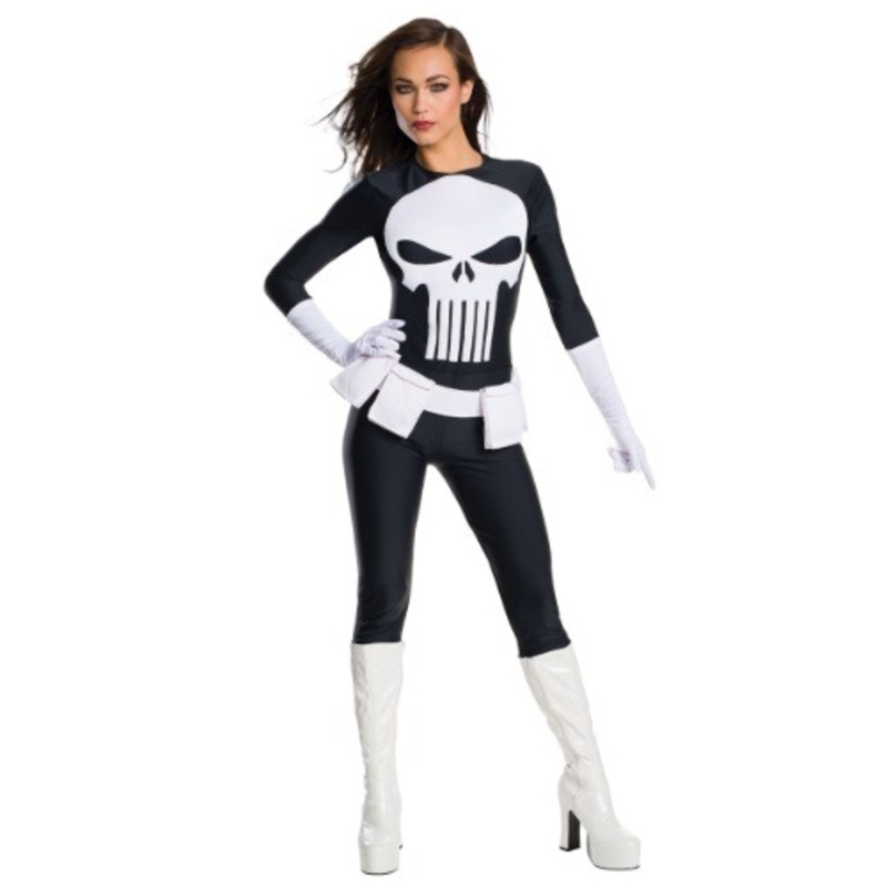Women's Costume Marvel Comics Punisher X-Small