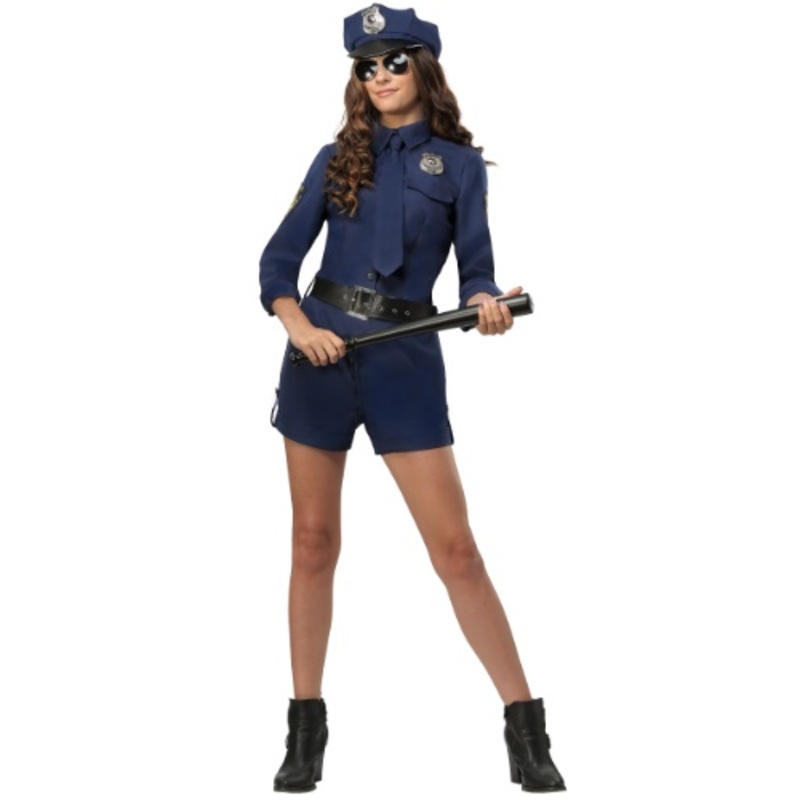 Women's Police Officer Costume X-Small