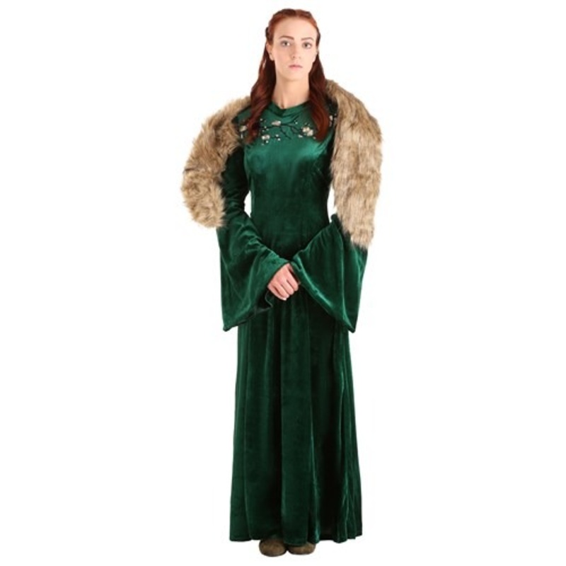 Women's Wolf Princess of the North Costume X-Large
