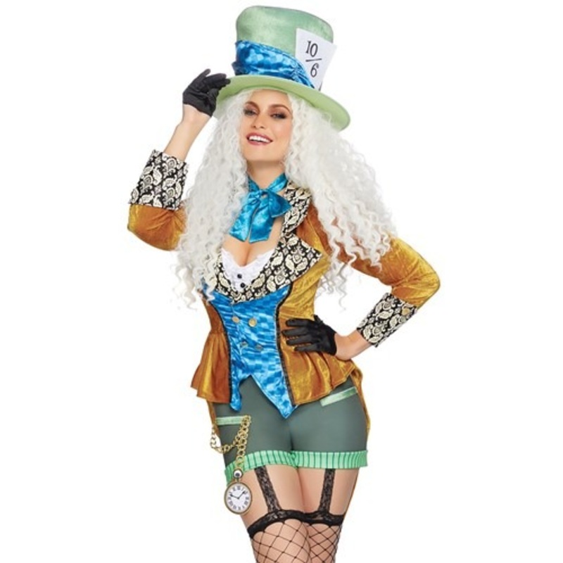 Classic Mad Hatter Costume for Women Small
