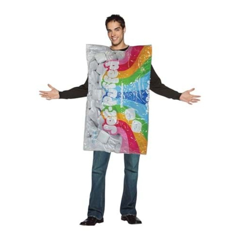Jet Puffed Marshmallows Costume for Adults Standard