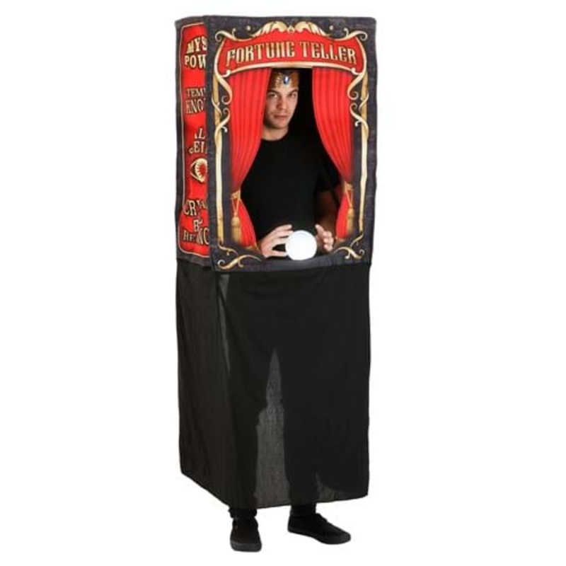 Light Up Fortune Teller Booth Costume for Adults Standard
