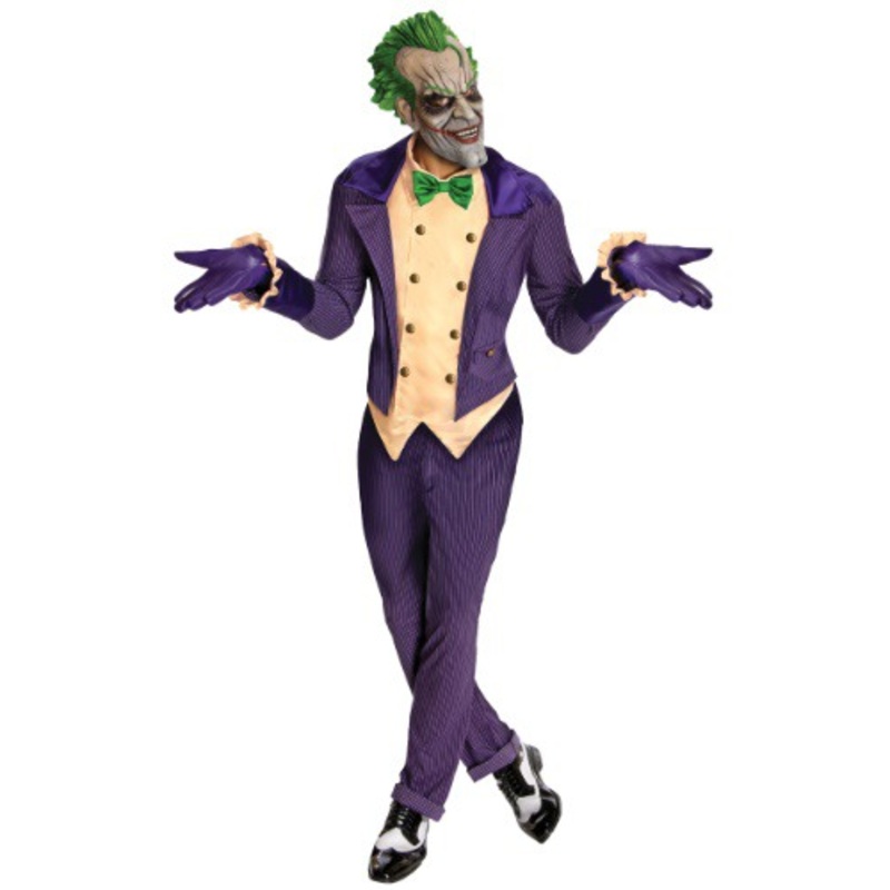 Men's Video Game The Joker Costume Standard