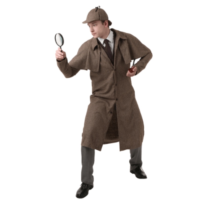 Plus Size Men's Sherlock Holmes Costume 3X