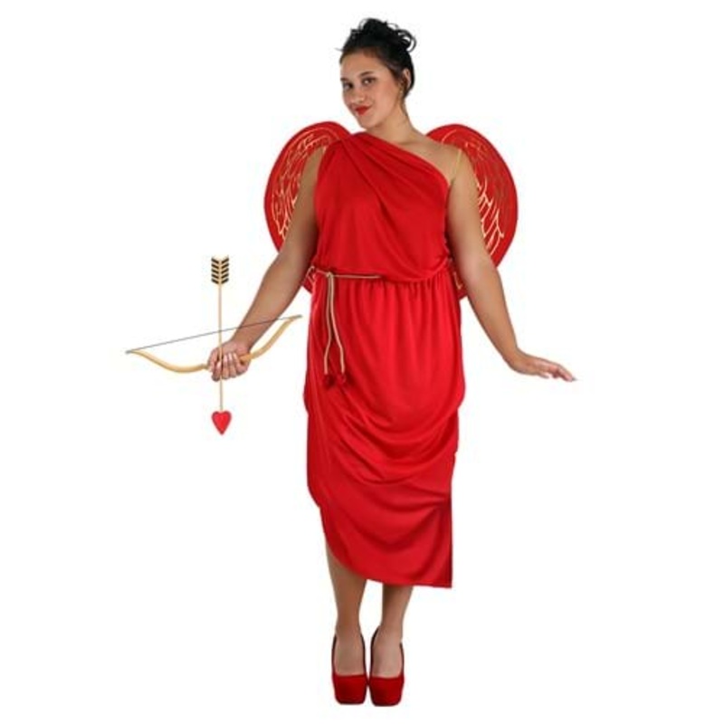 Plus Size Women's Cupid Costume Dress 1X