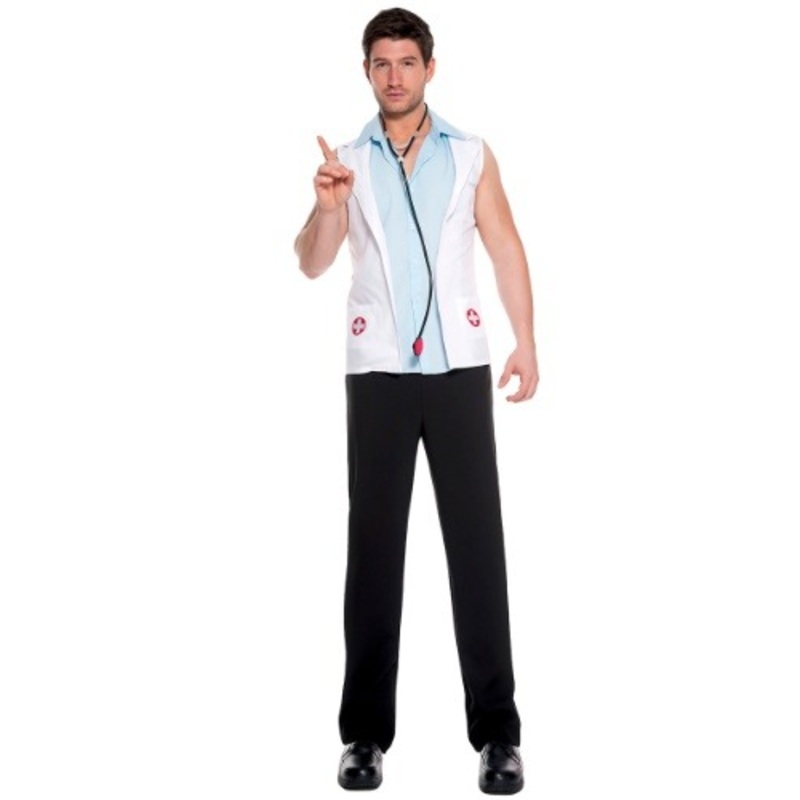 Sexy Men's Doctor Costume Large