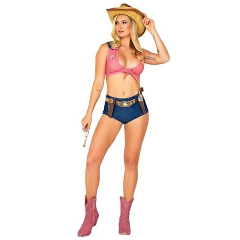 Showdown Sheriff Diva Costume for Women Medium