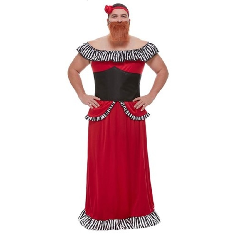 Adult Bearded Lady Costume Medium