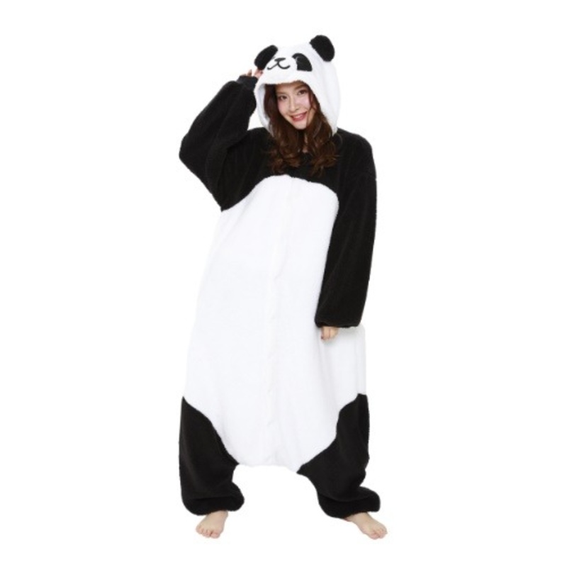 Adult Fluffy Panda Kigurumi Standard