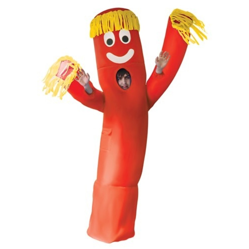 Adult Inflatable Red Wavy Arm Guy Costume Standard