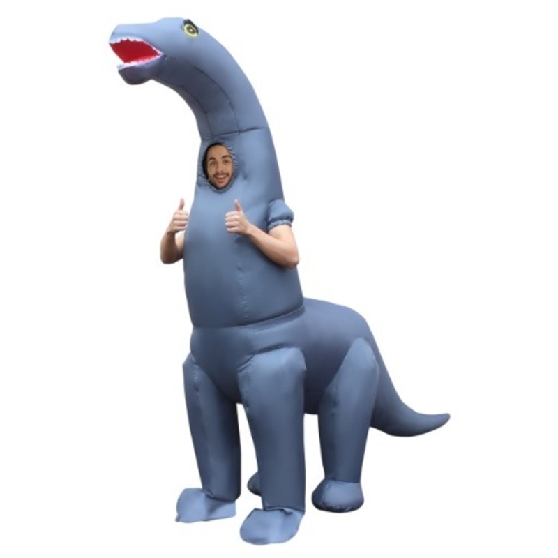 Adult's Giant Inflatable Brontosaurus Costume Standard