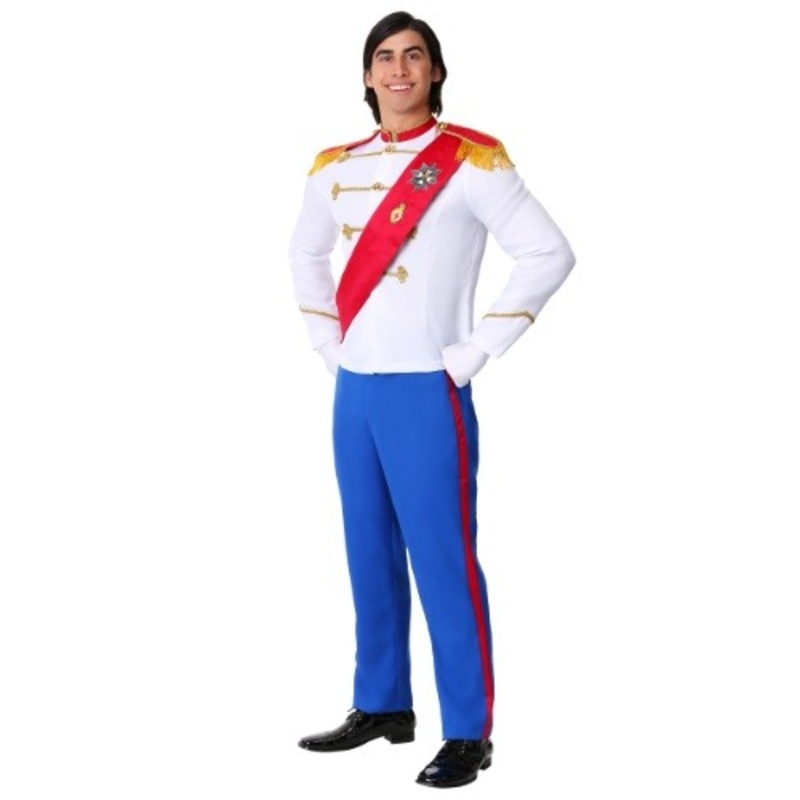 Charming Prince Costume for Men Large