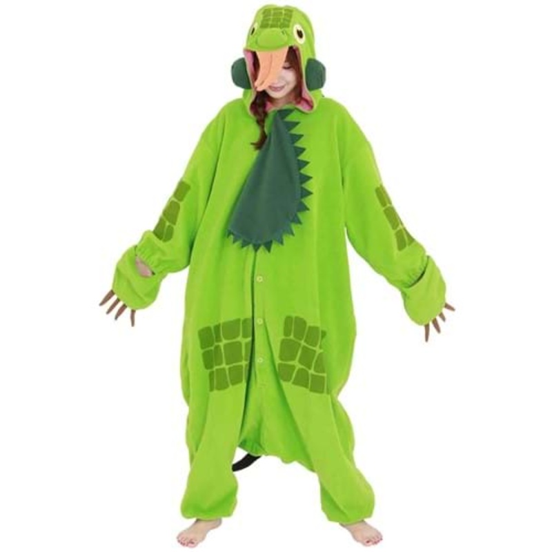 Green Iguana Adult Kigurumi Costume Standard