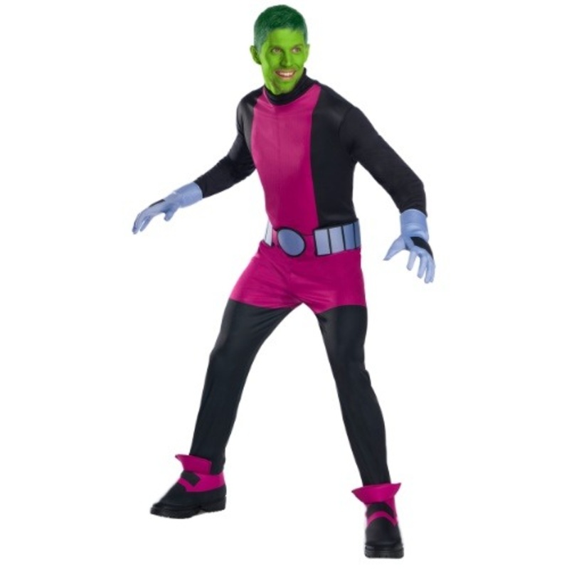 Men's Teen Titan Beast Boy Costume Small - Sold out