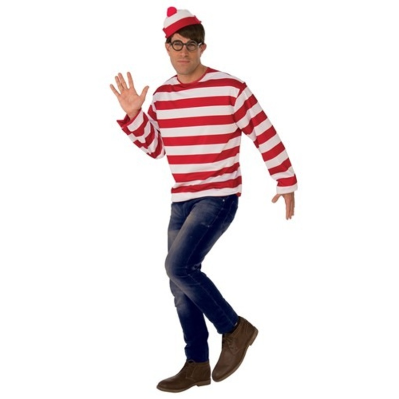 Men's Where's Waldo Costume X-Large