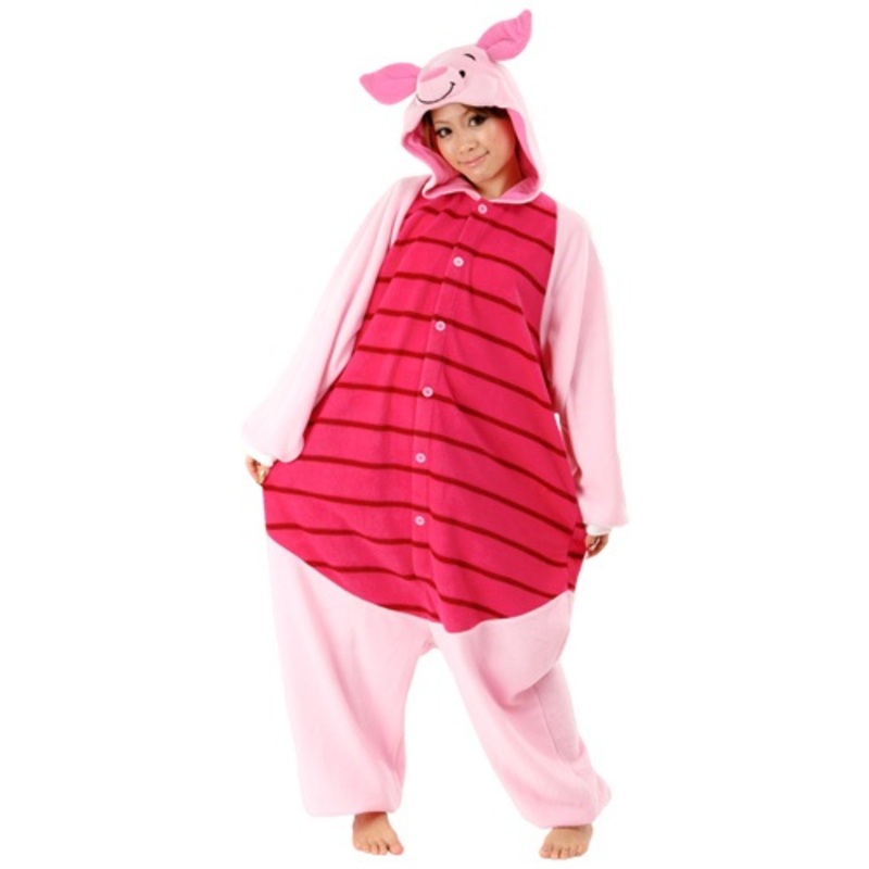 Piglet Pajama Costume Standard