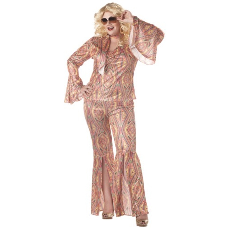 Plus Size Women's Disco Costume 1X - $49.99Only 1 left!