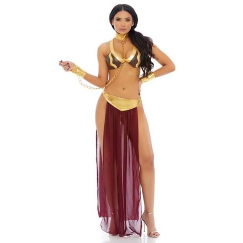 Sexy Prisoner Space Princess Costume for Women X-Small/Small
