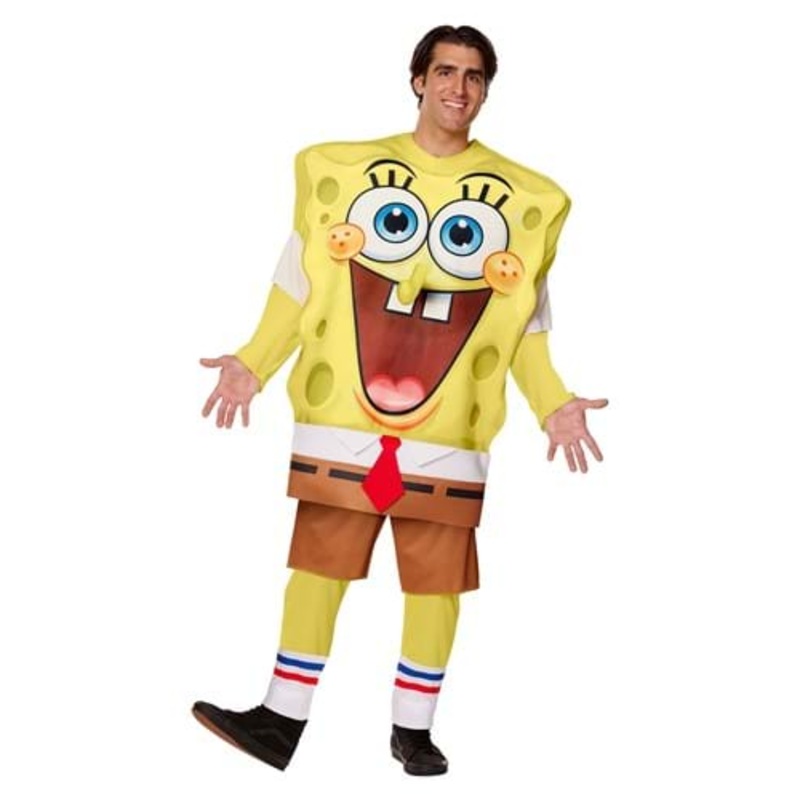 SpongeBob SquarePants Costume for Adults Large