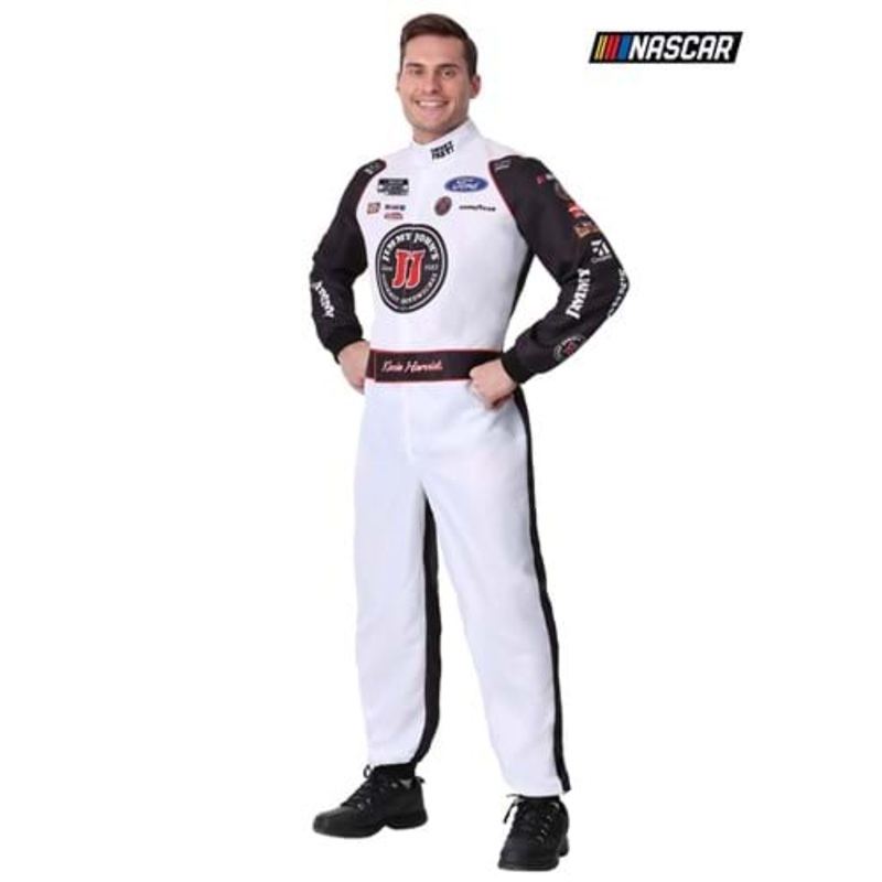 Adult Plus Size #4 Kevin Harvick(R) Jimmy John's Uniform Costume 2X