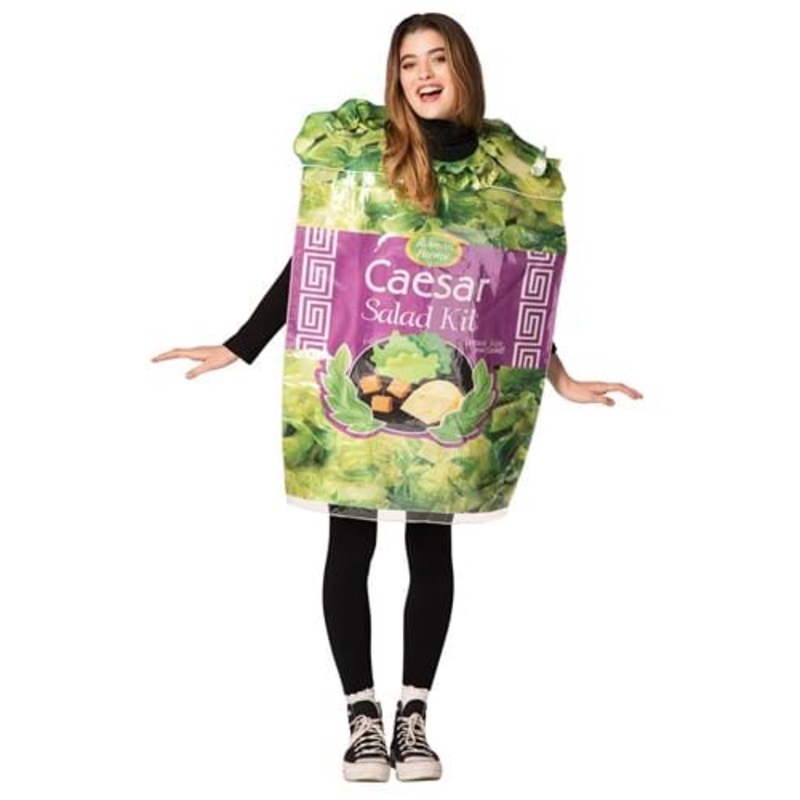 Caesar Salad Kit Costume for Adult Standard
